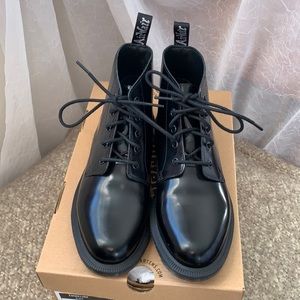 Dr martens black ankle boots